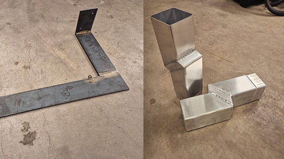 svetsning av tunnplåt i Umeå med omnejd